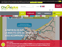 Tablet Screenshot of chronoplus.eu
